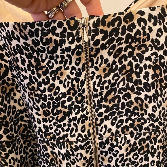 Teeze Me Dress, NWT Sz 16/17, Animal Print, Sleeveless, Leopard Print, Ruched - Picture 9 of 11